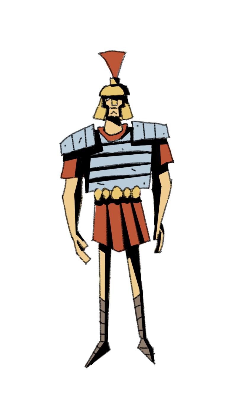 This was another take I did on the basic soldier.