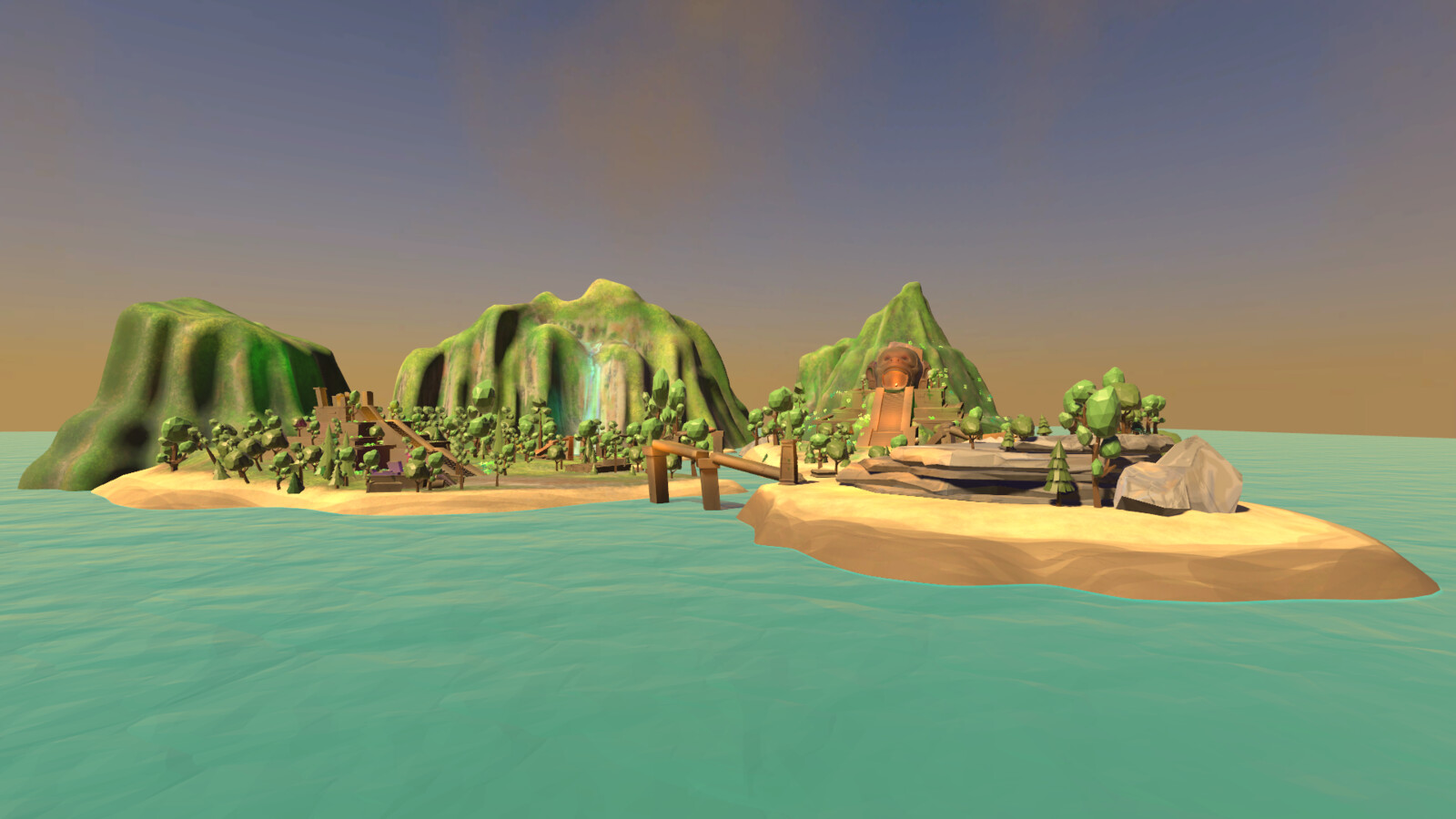 Wide Shot of game world
