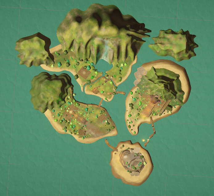 MAP VIEW OF JUNGLE GAME