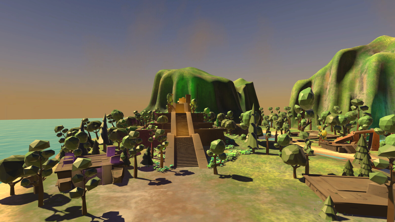 View of Jaguar Ruins