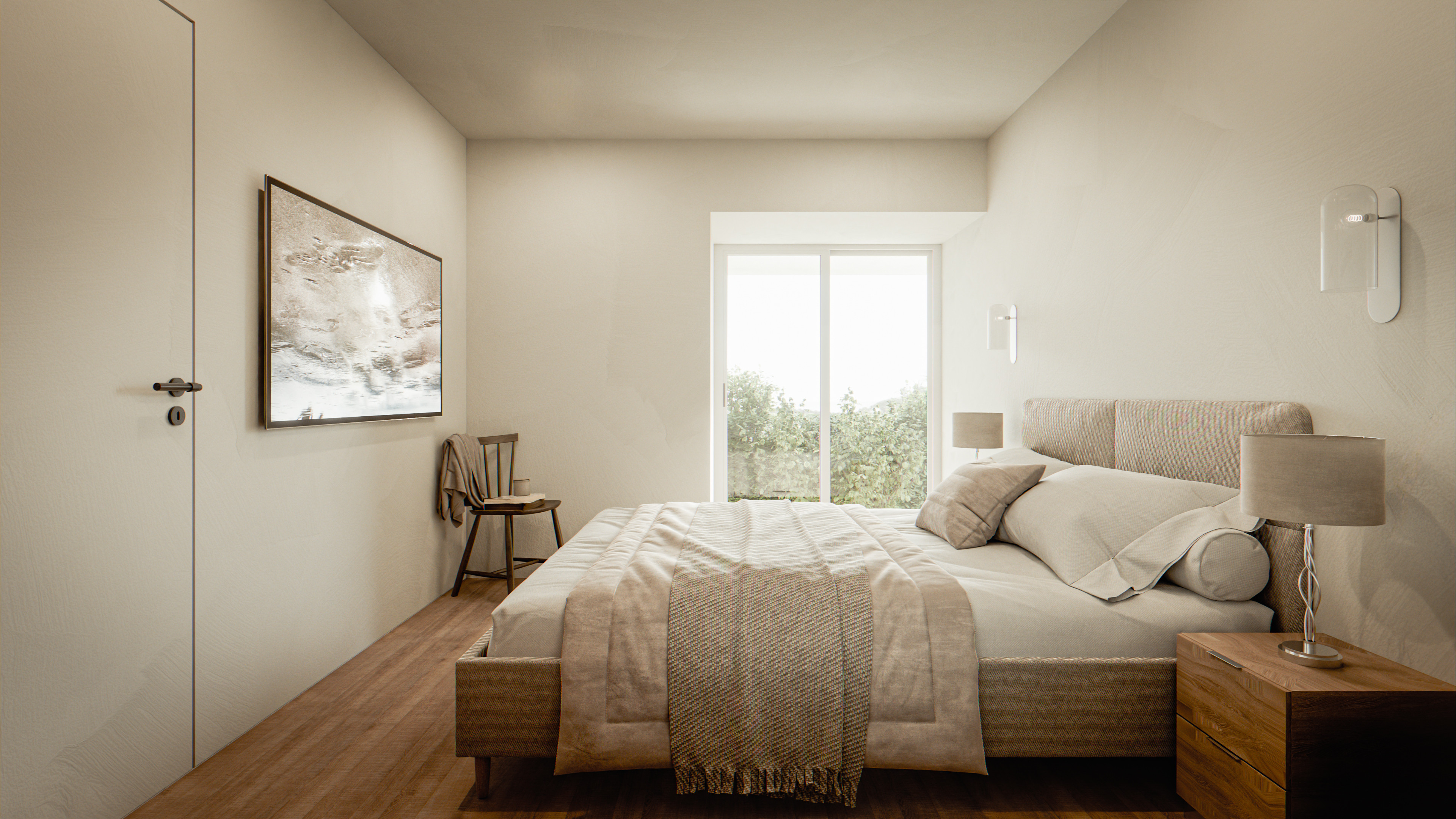 Master bedroom shot.