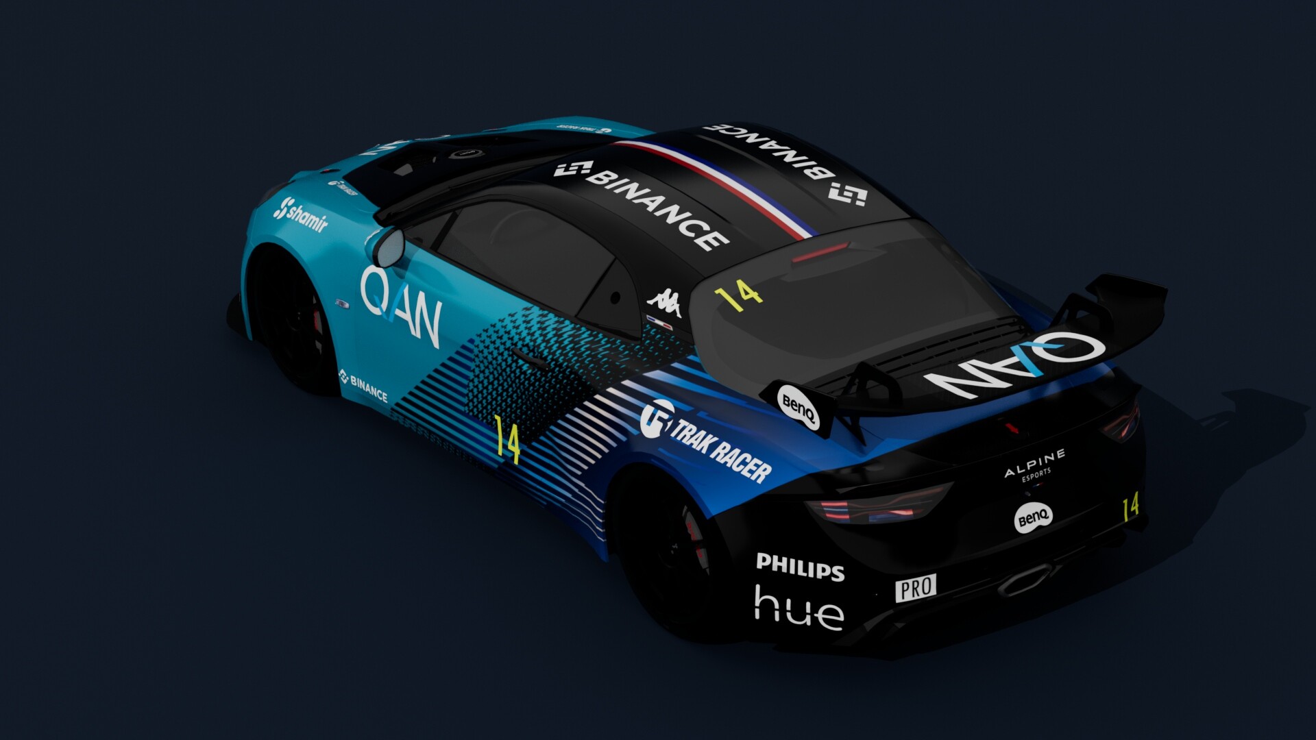 Alpine A110 GT4 Evo No. 110 3rd Pikes Peak 2023 Raphael