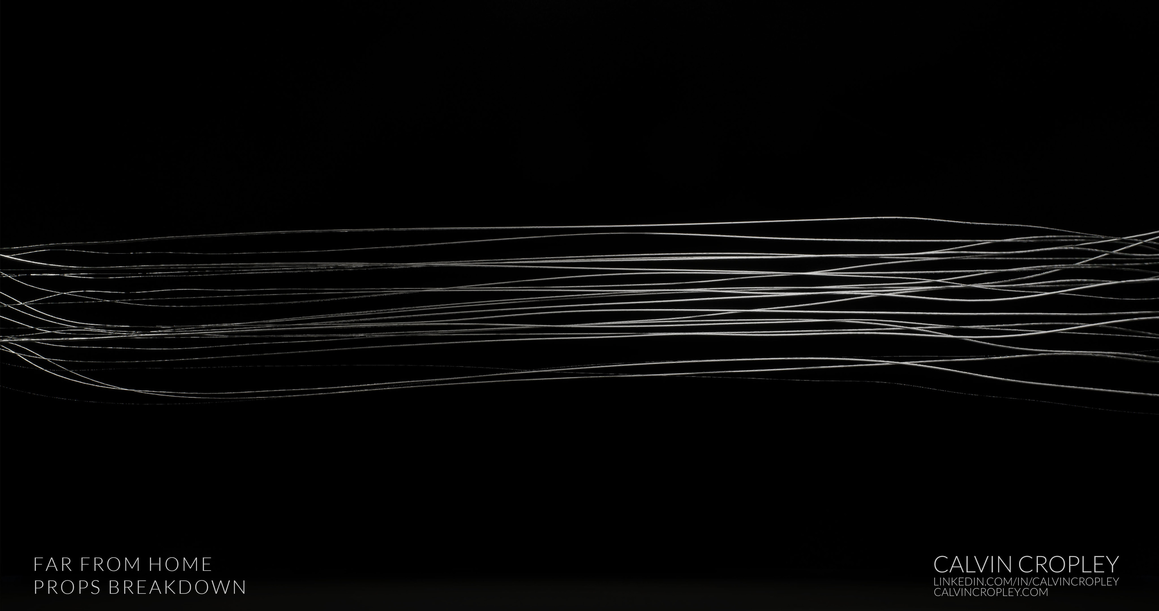 Intricate wire network tailored for realism and optimized for performance in expansive open-world settings.