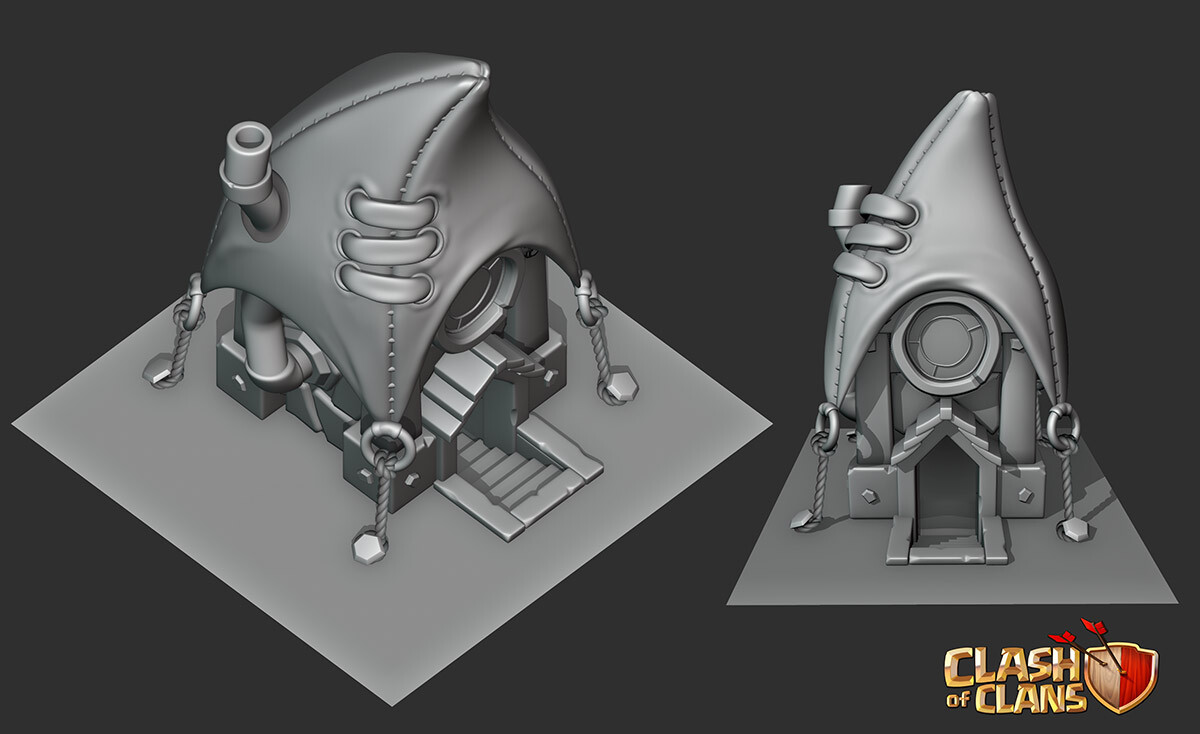 Hi-res sculpt