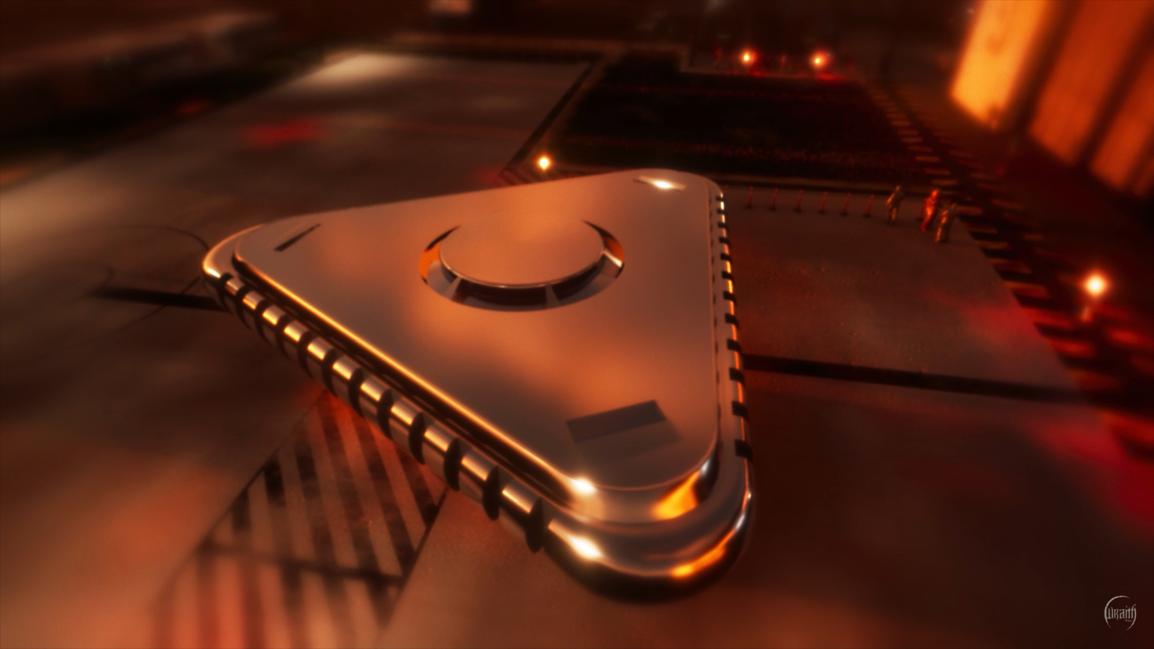 TR-3B Scene created in Unreal