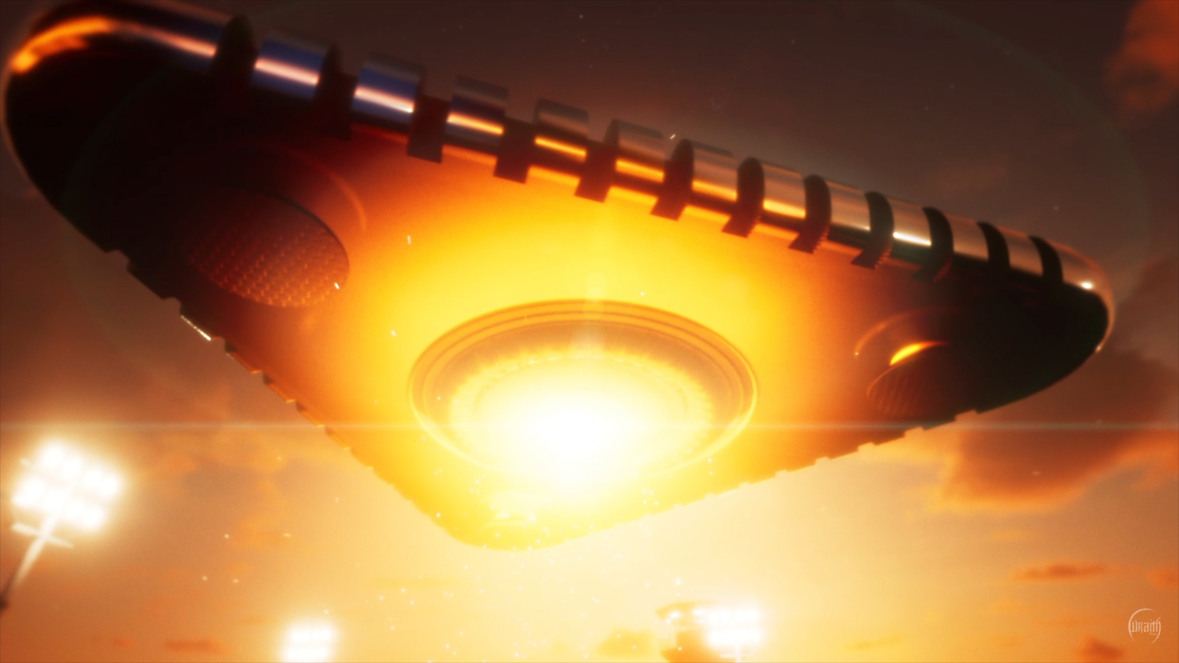 TR-3B Scene created in Unreal