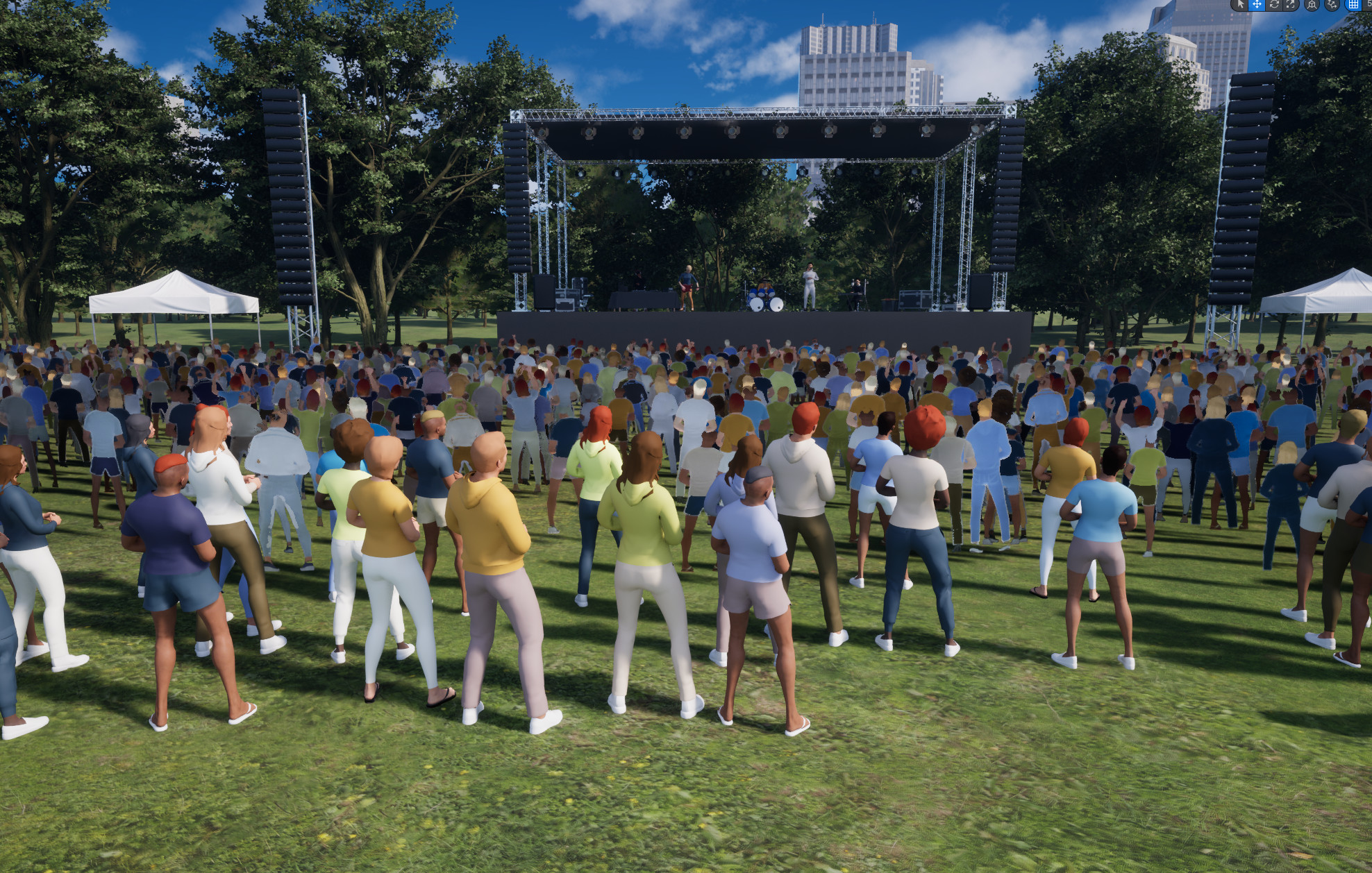 Crowd Setup