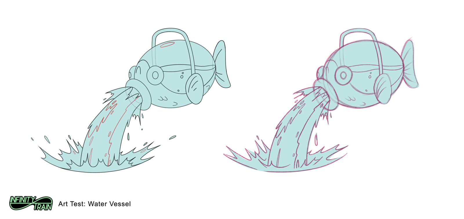 Infinity Train Art Test: Water Vessel