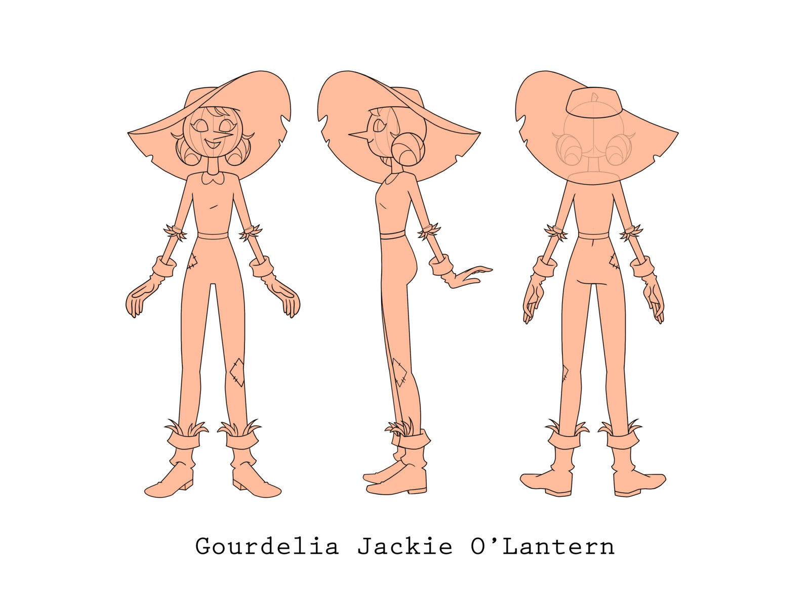 Gourdelia Jackie O'Lantern