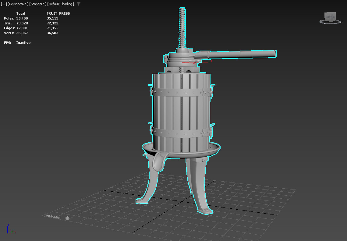 Polycount - in 3ds Max