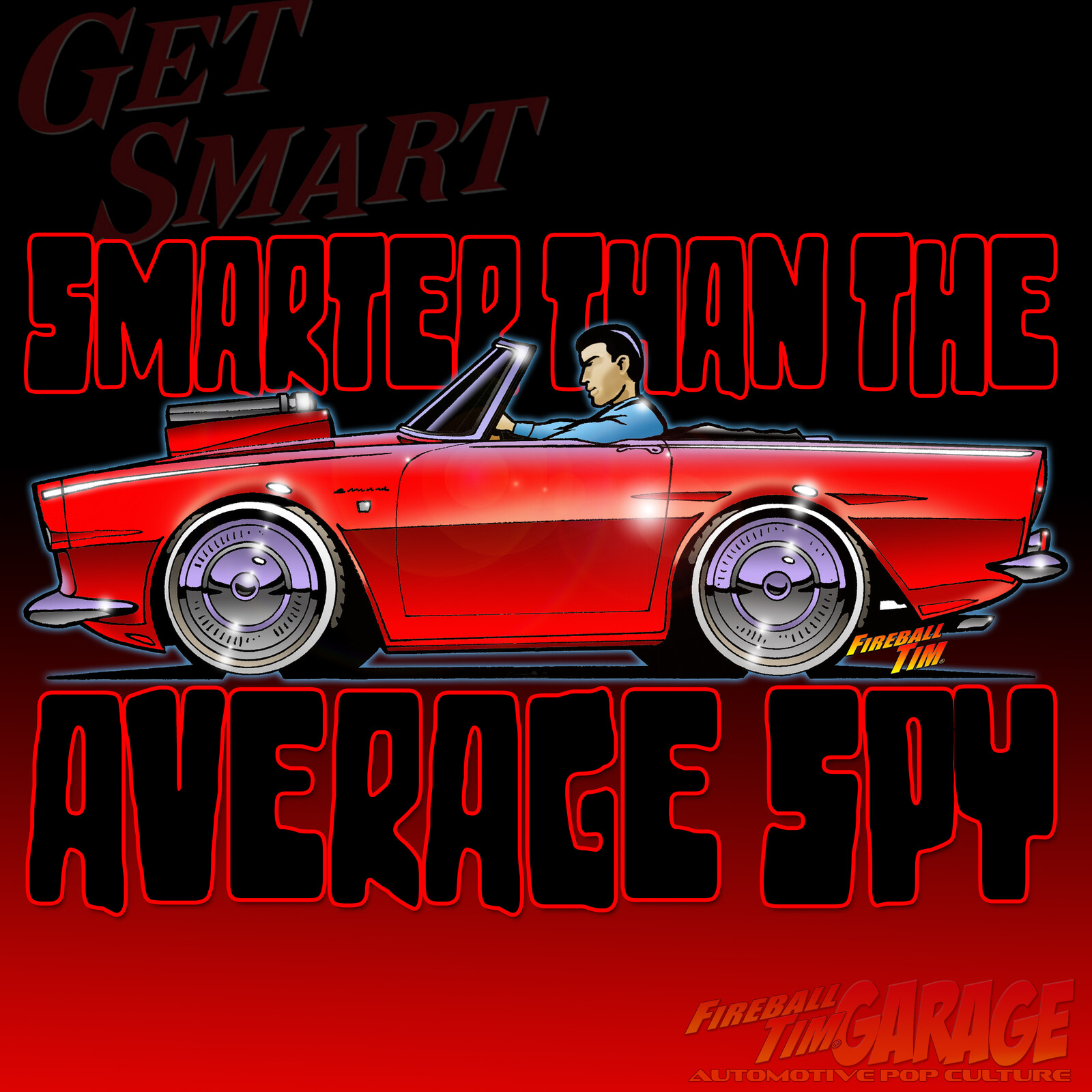 Get Smart Art by Fireball Tim