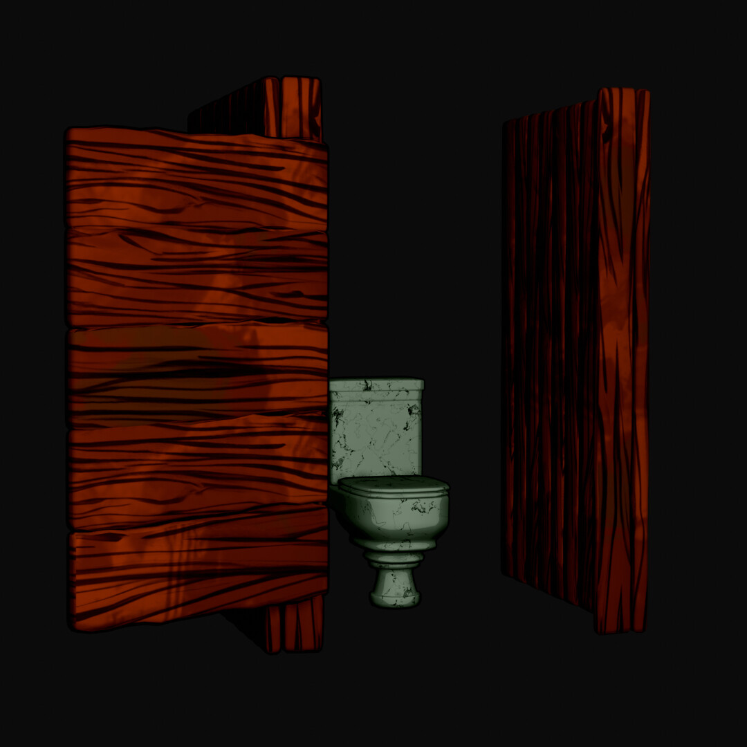 ArtStation - Harry Potter - Toilet cabin