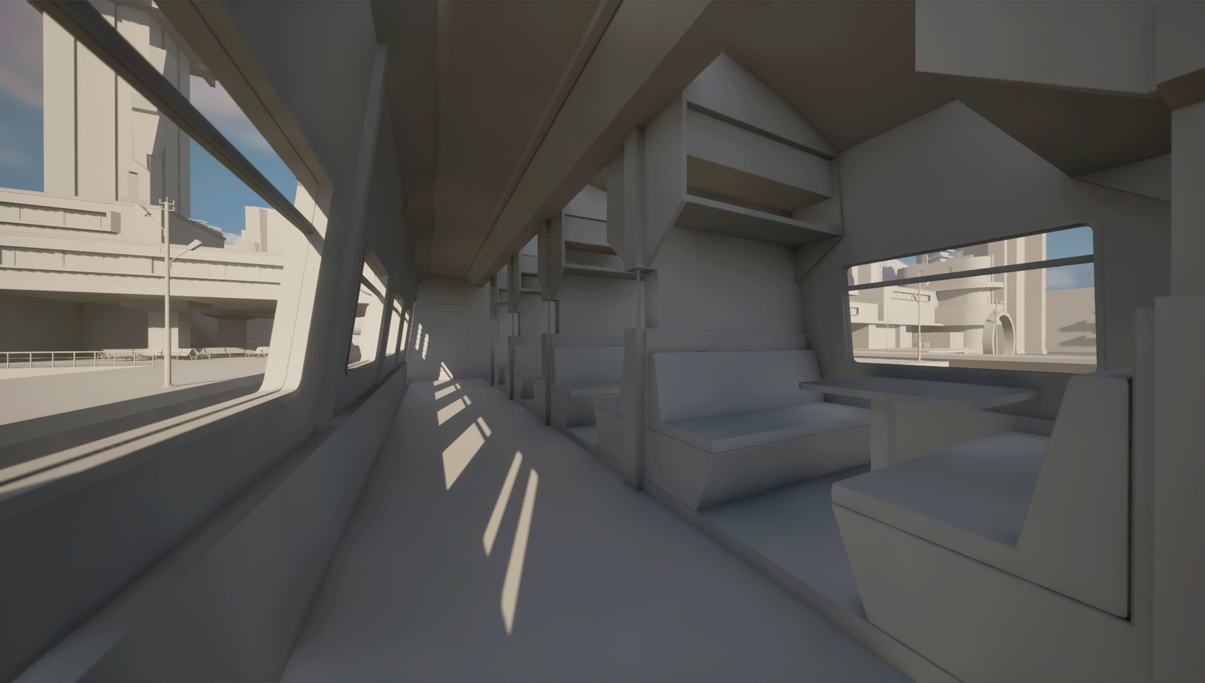 Carriage interior concept WIP