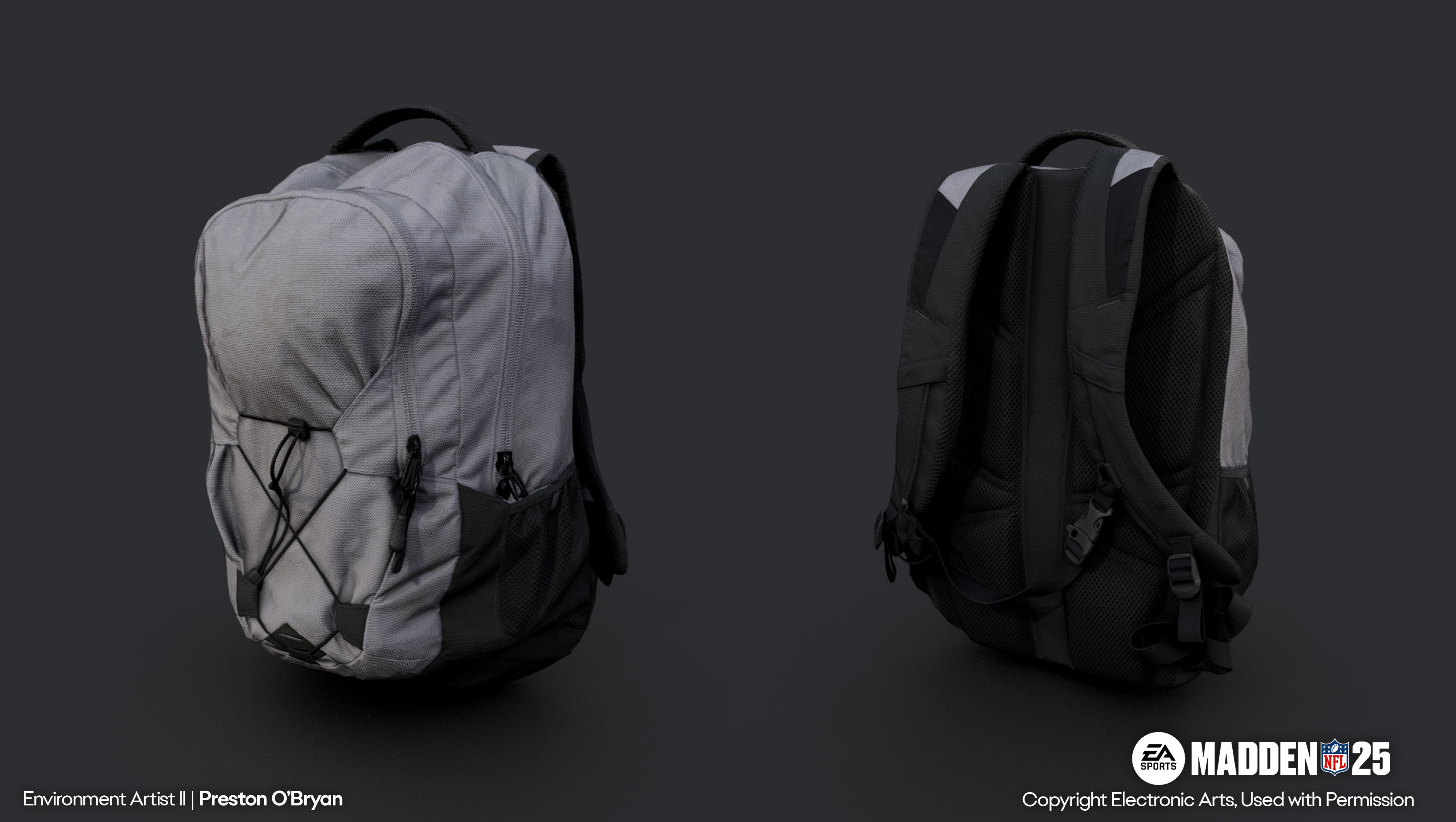 Led the OS engagement to develop this backpack asset for our stadium sidelines.