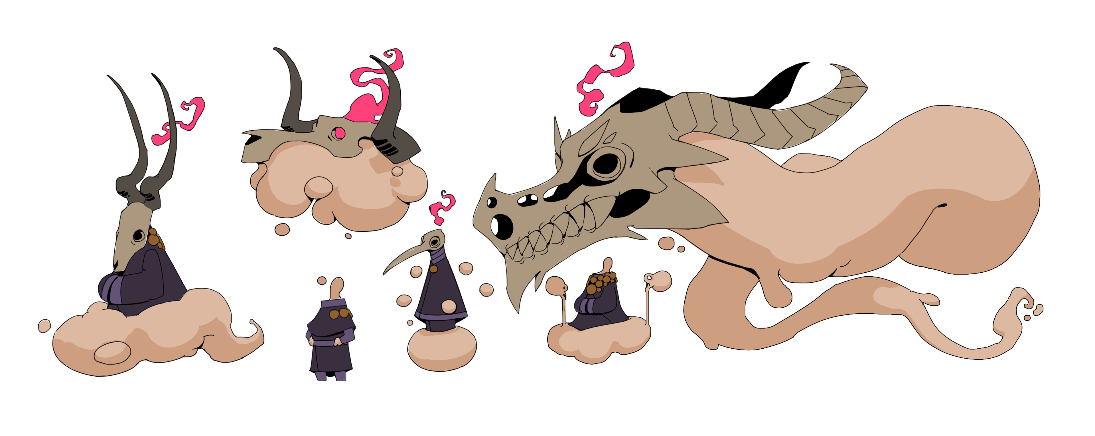 Cloud candles, the great and powerful sorcerers.
