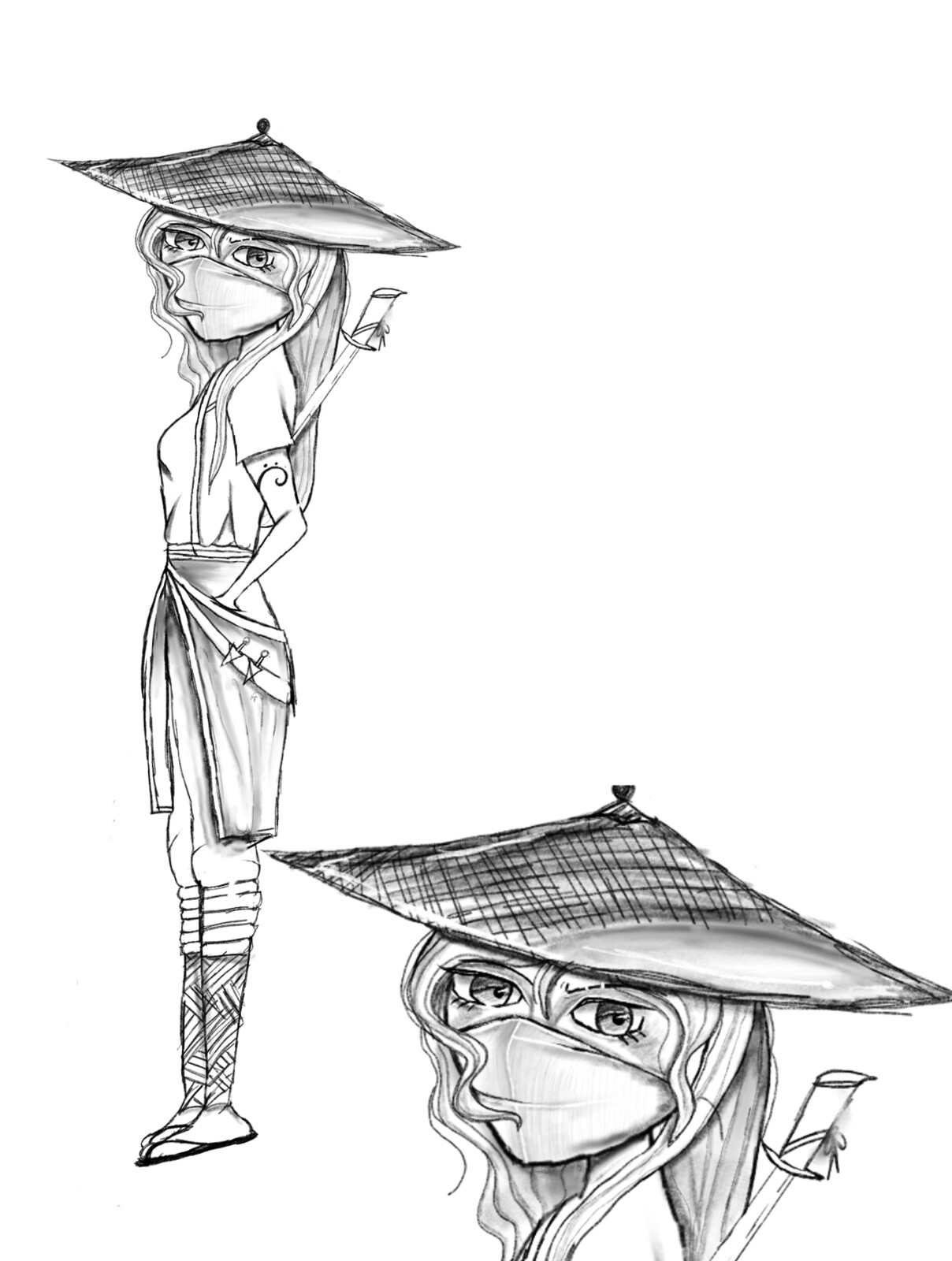 Concept Art of Main Character