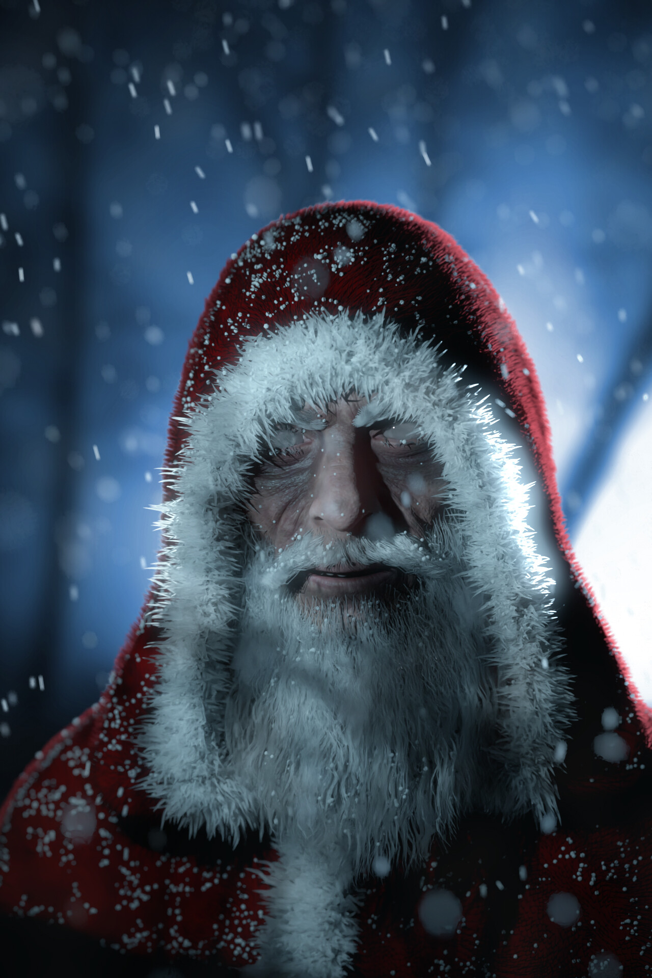 ArtStation - Mysterious Santa