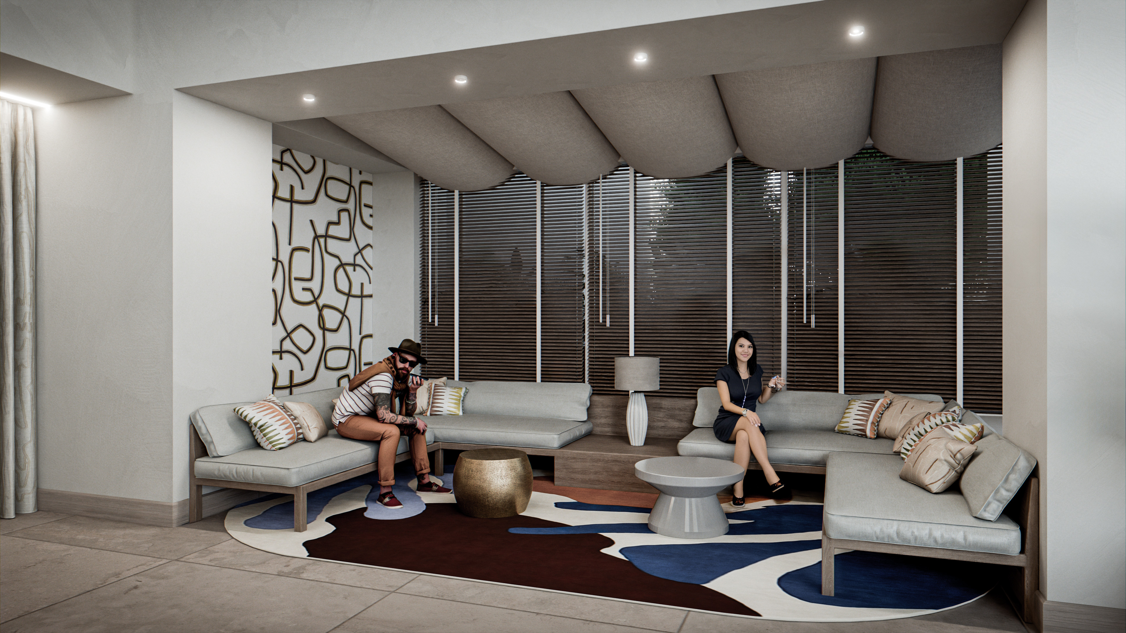 Reception Lounge shot.