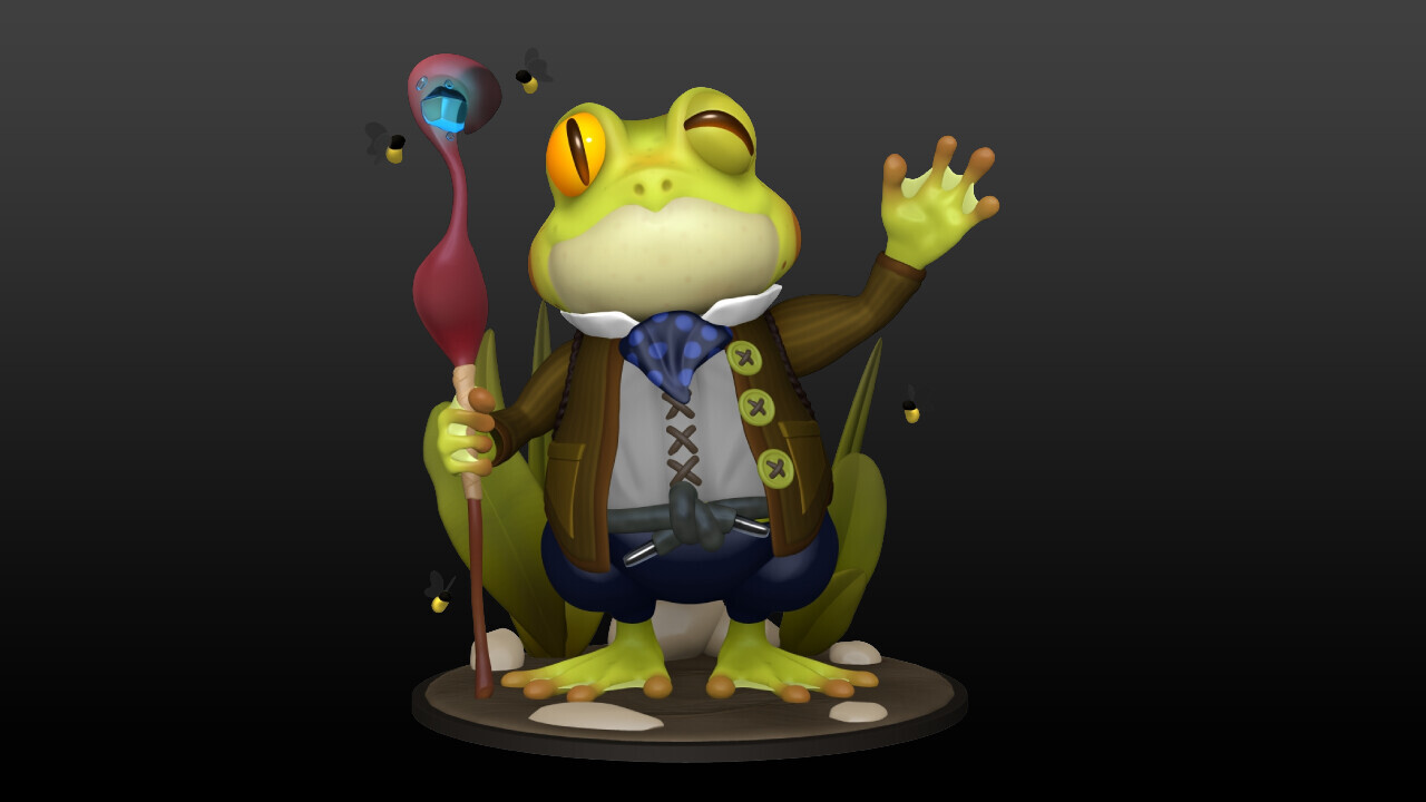 Frogdo the Froggy Frogcerer