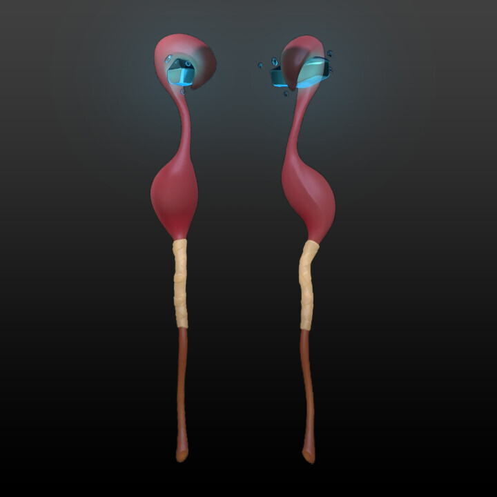 Wonderful and Powerful Flamingo Magic Rod