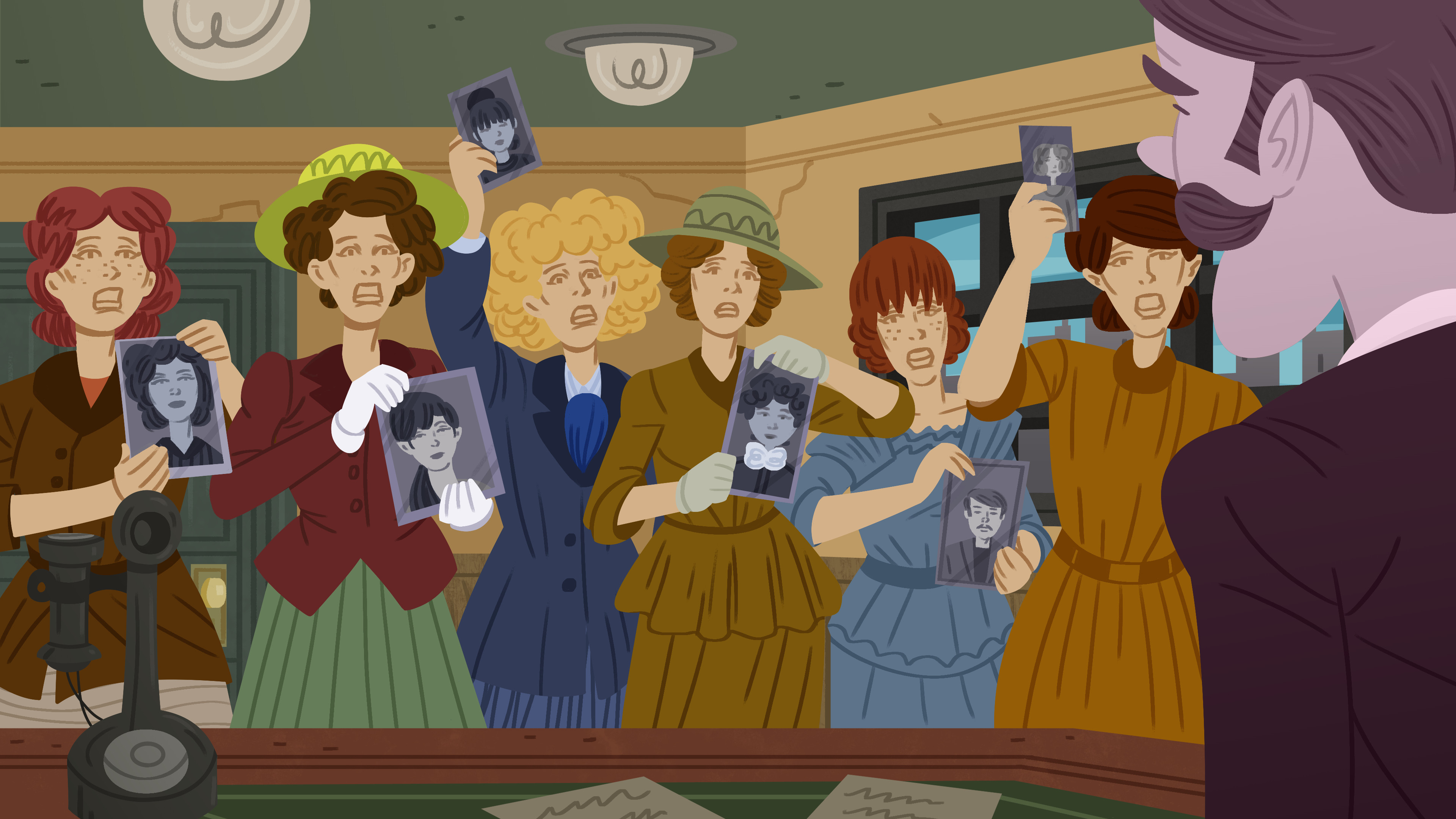 "The Forward" illustration- the Triangle Shirtwaist Fire 