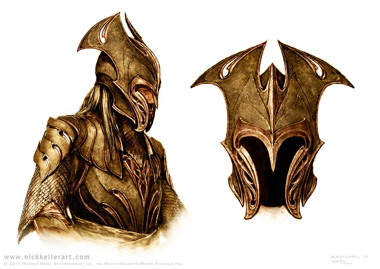 Mirkwood soldier armour concept.