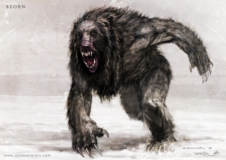 Beorn, partial transformation.