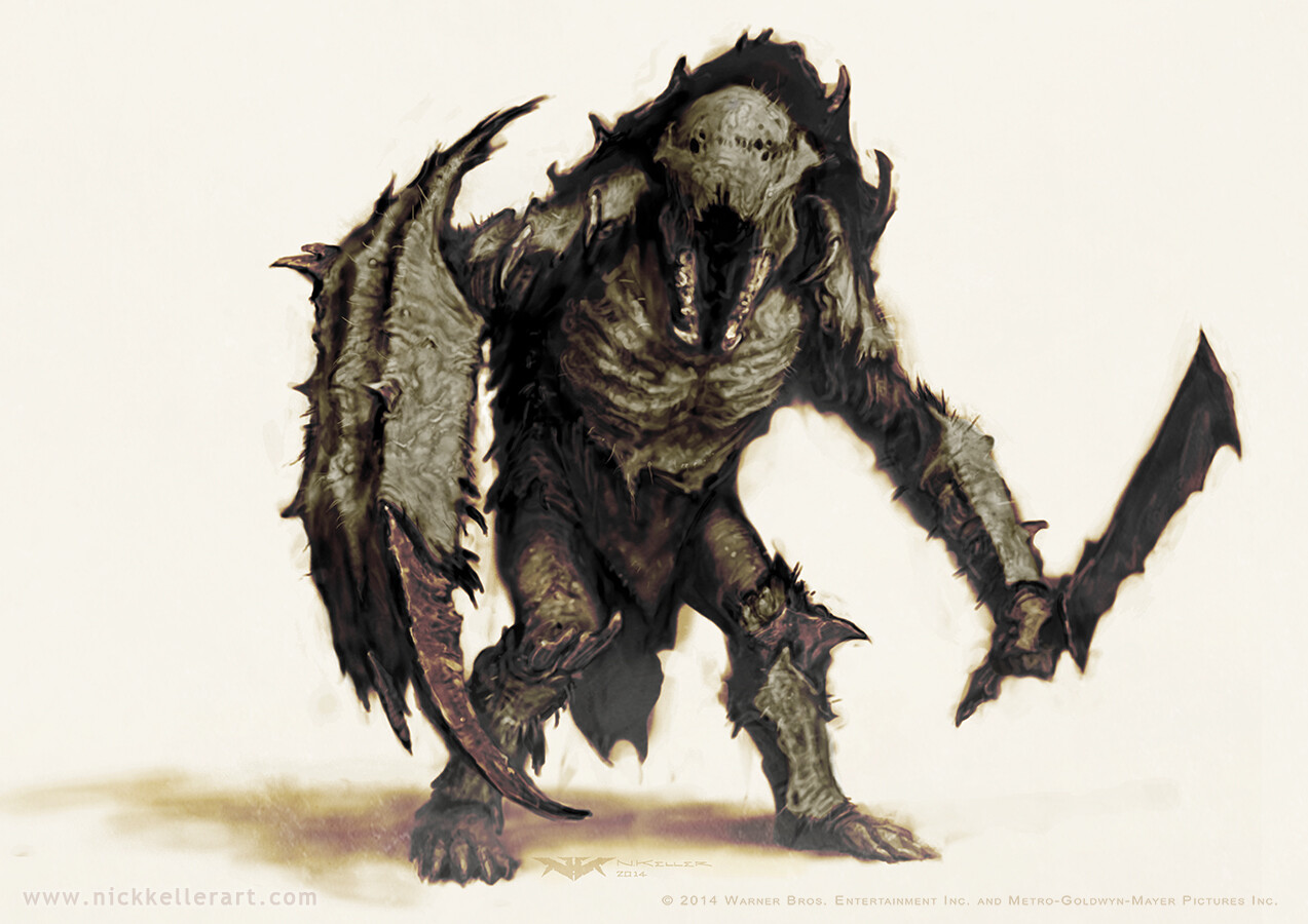Goblin armour design.