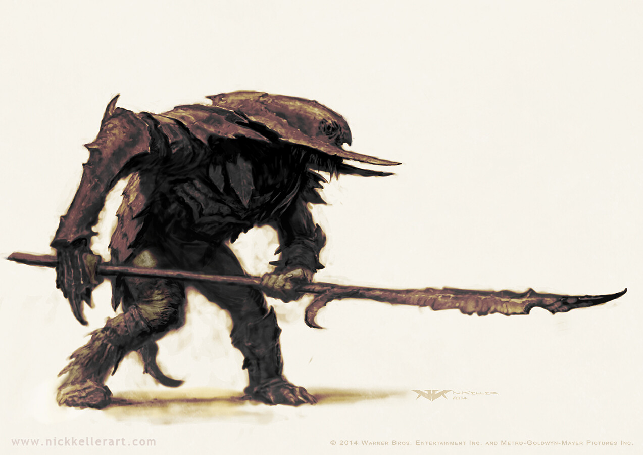 Goblin armour design.