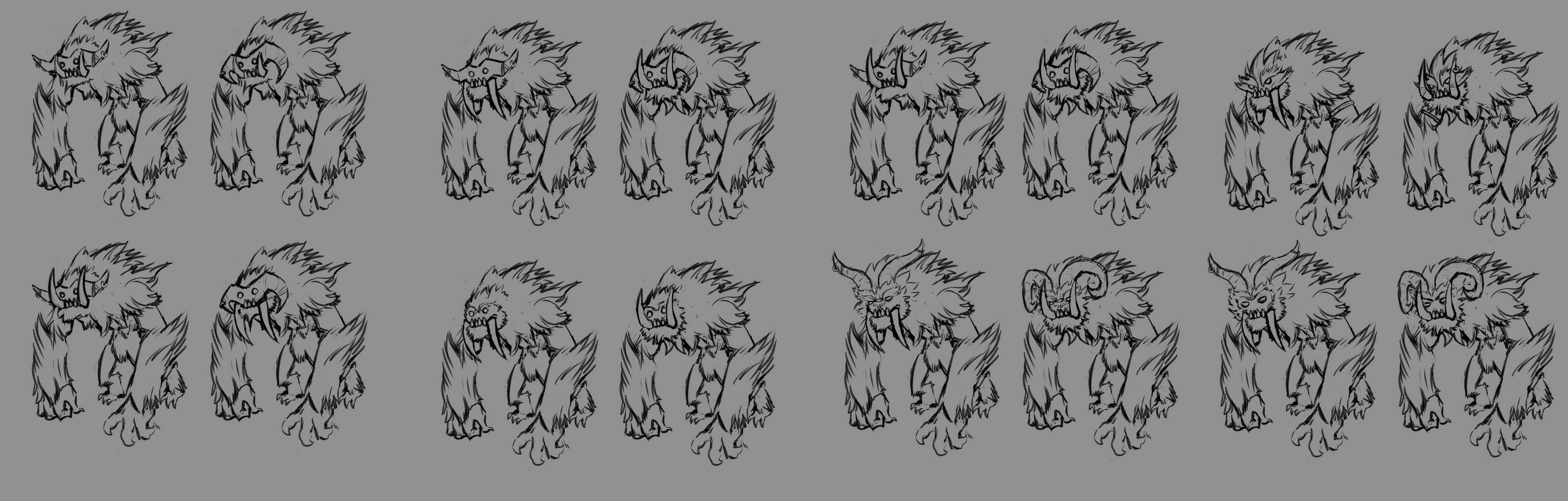 Sketches and iterations