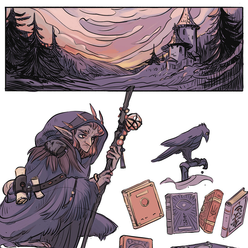 Witches concept sheet