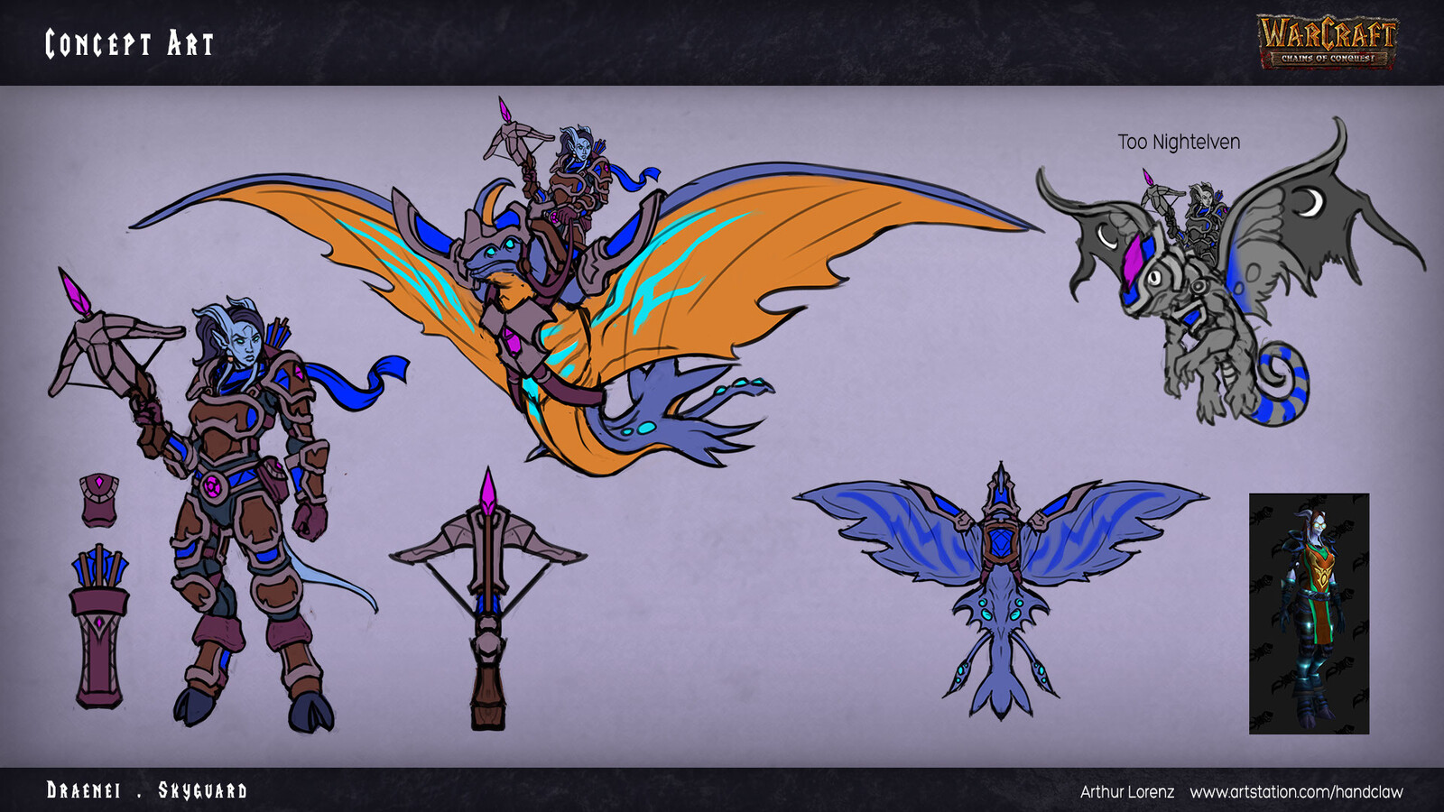 Concept Art - Rangari Skyguard