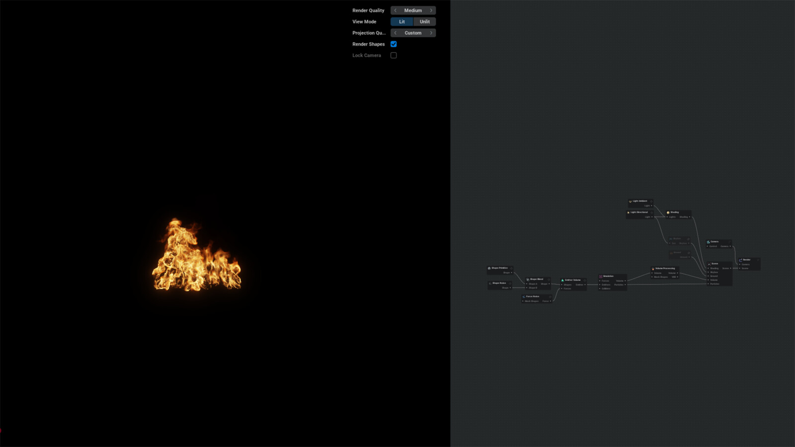 Optimized flame sprite sheet / EmberGen