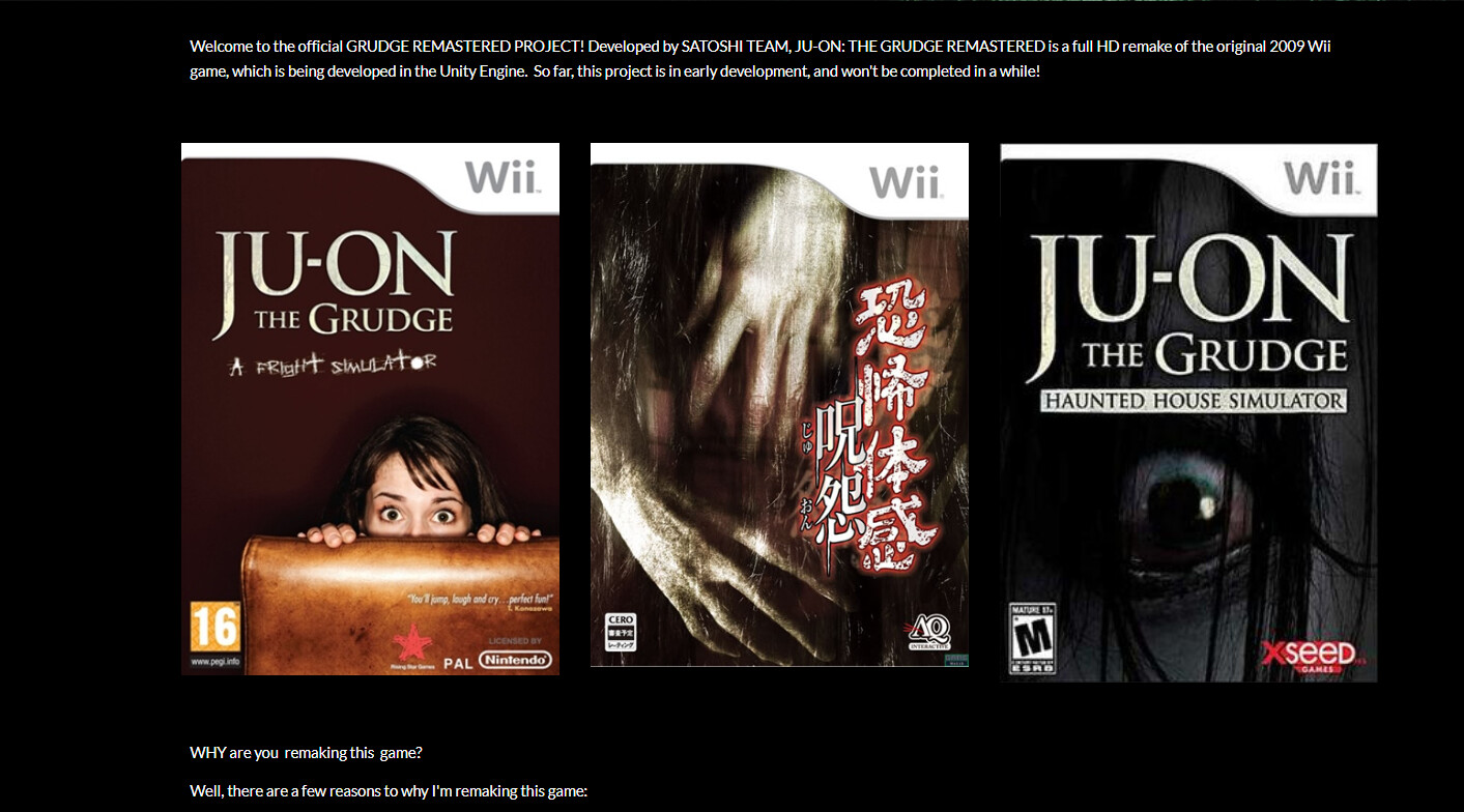 ArtStation JU-ON THE GRUDGE REMASTERED