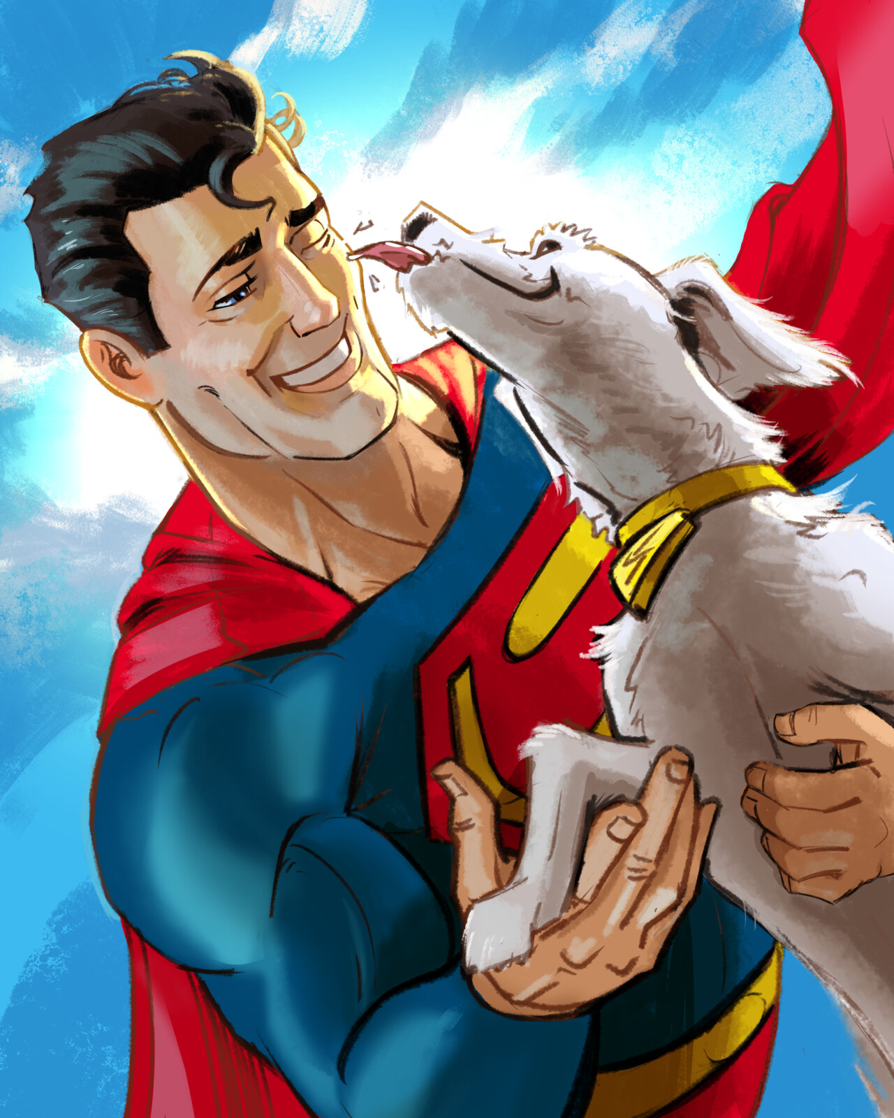 Superman and Krypto