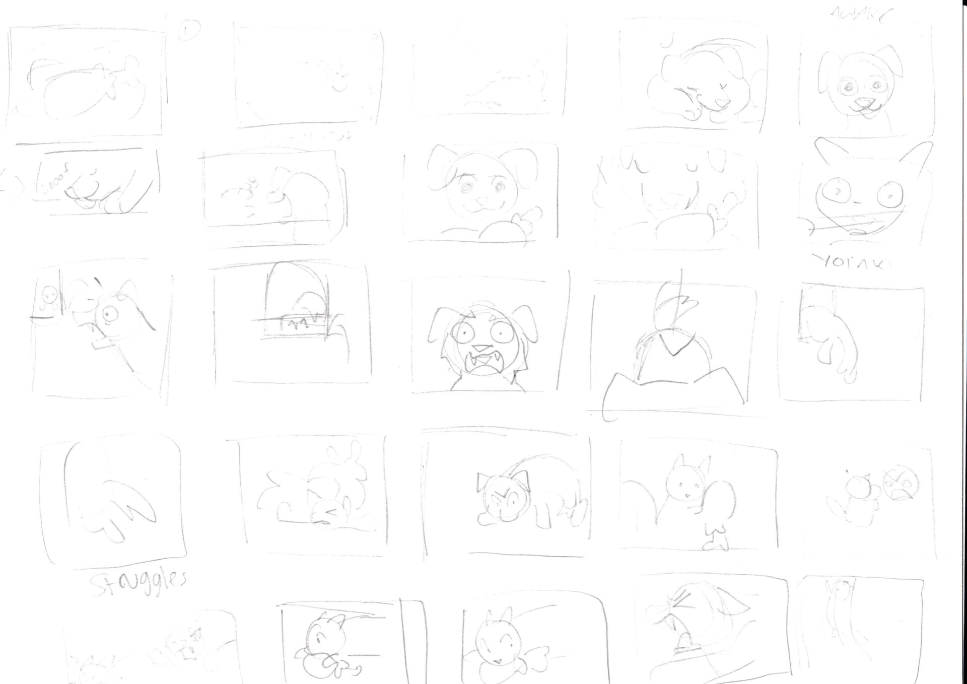 UNDER THE DOG Episode 0 Storyboard 絵コンテ集 UNDER THE DOG Episode 0 Storyboard 絵コンテ集 - メルカリ