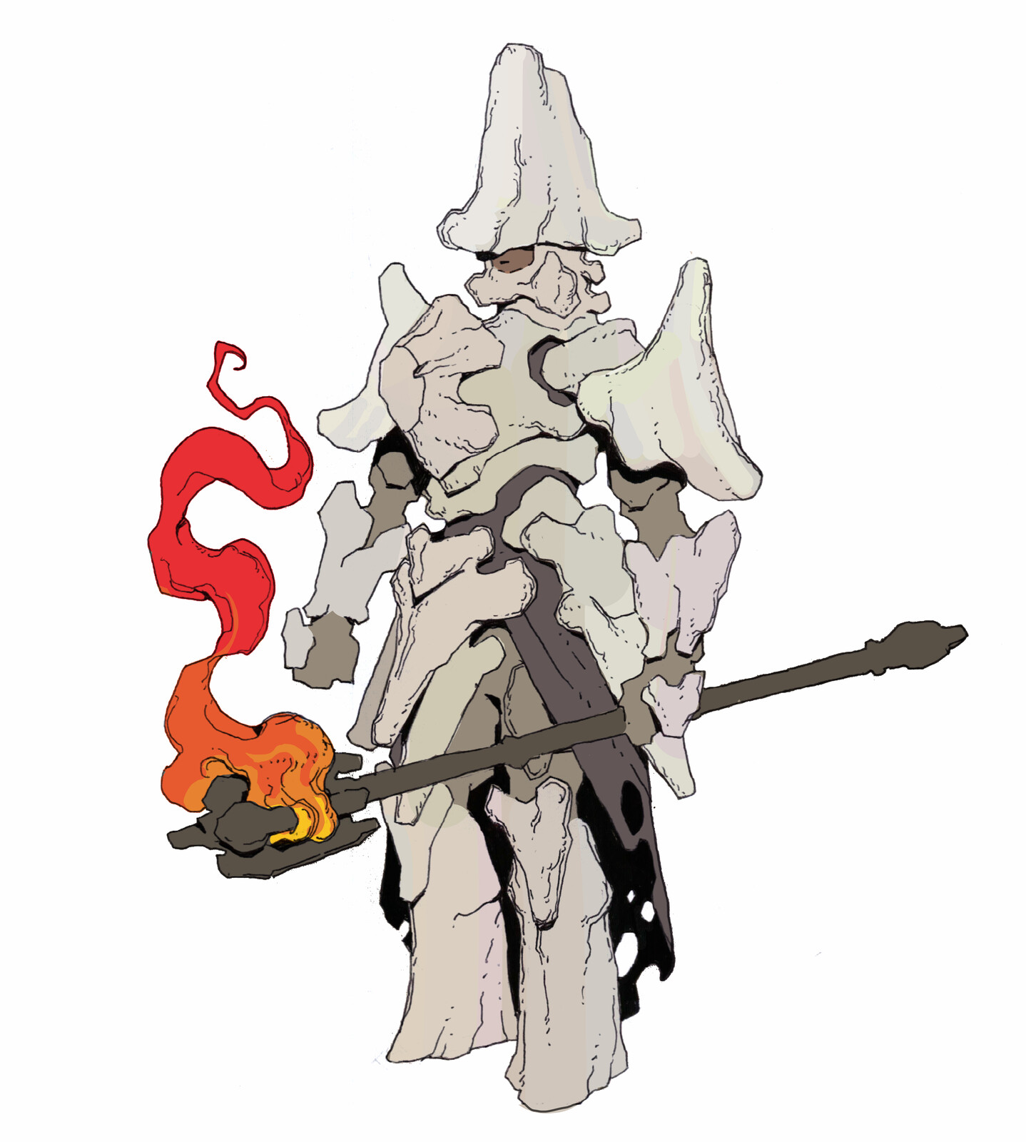 Bone Warrior Sketches
