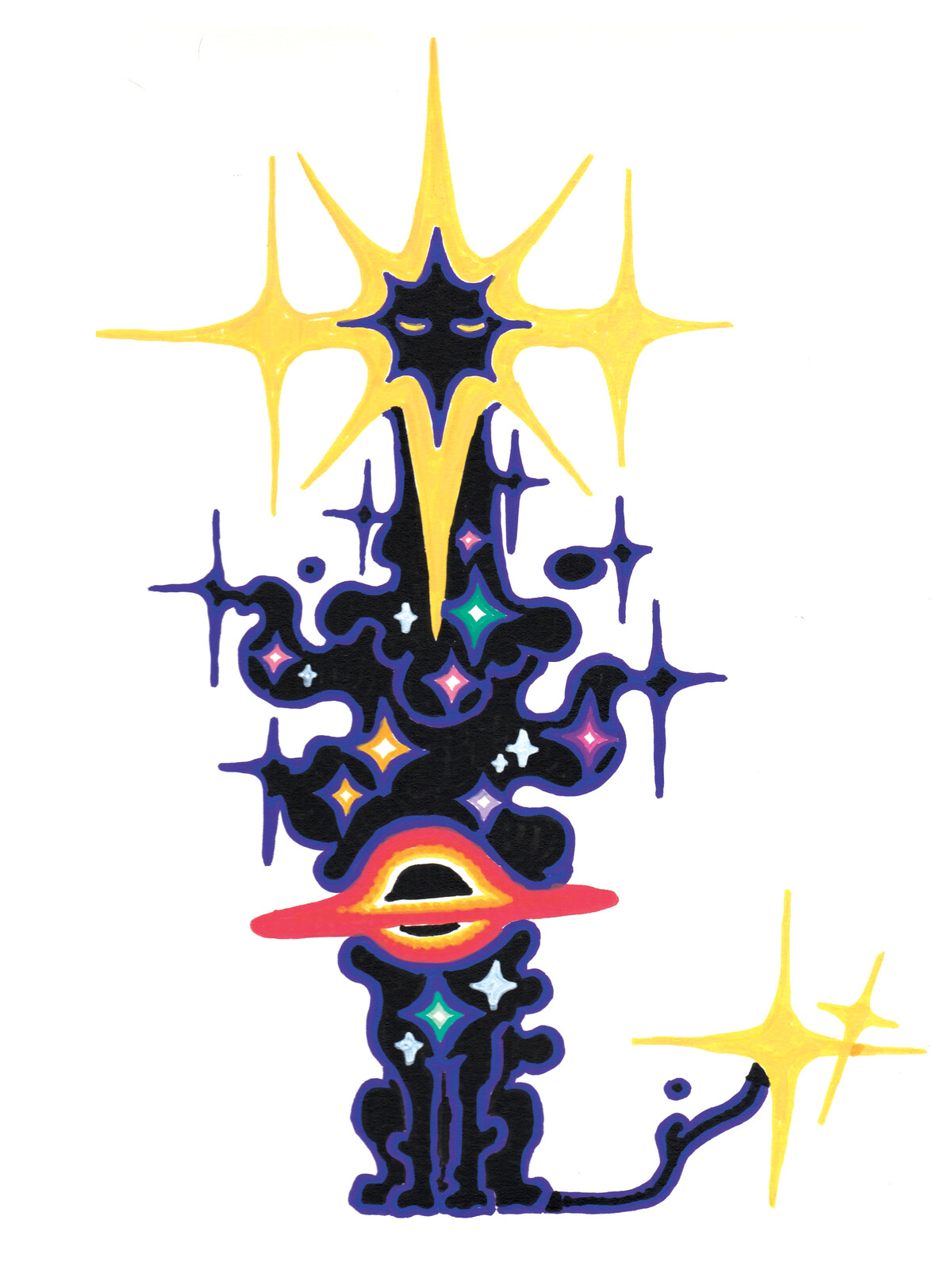 Celestial Sphinx Paintings