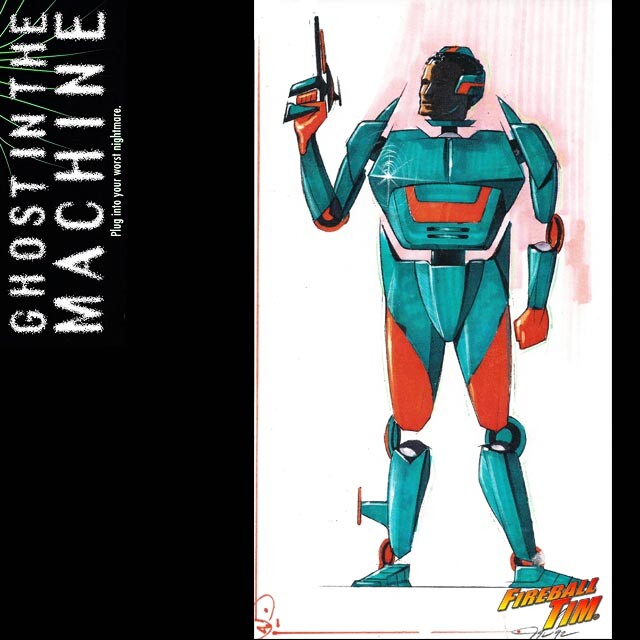 Ghost in the Machine Concept Art by Fireball