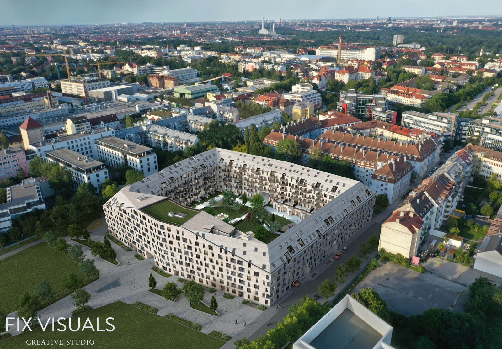 ArchViz Project GmunderHoefe Munich