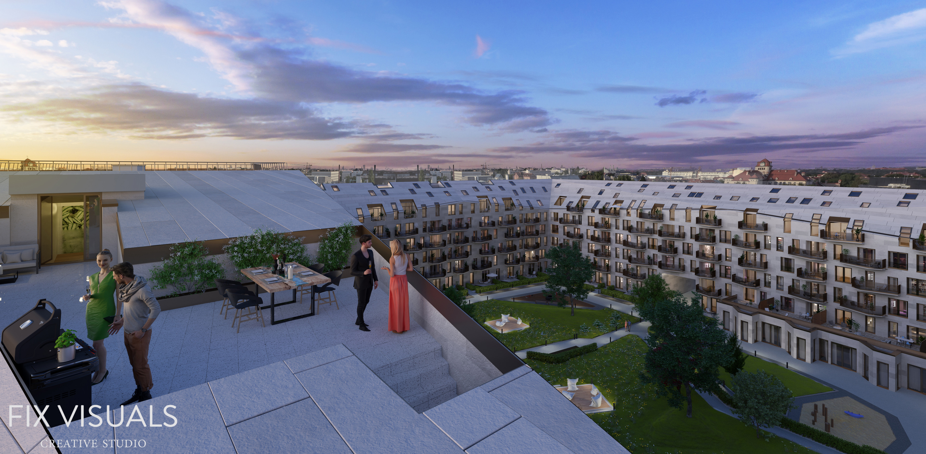 Exterior Rooftop Terrace