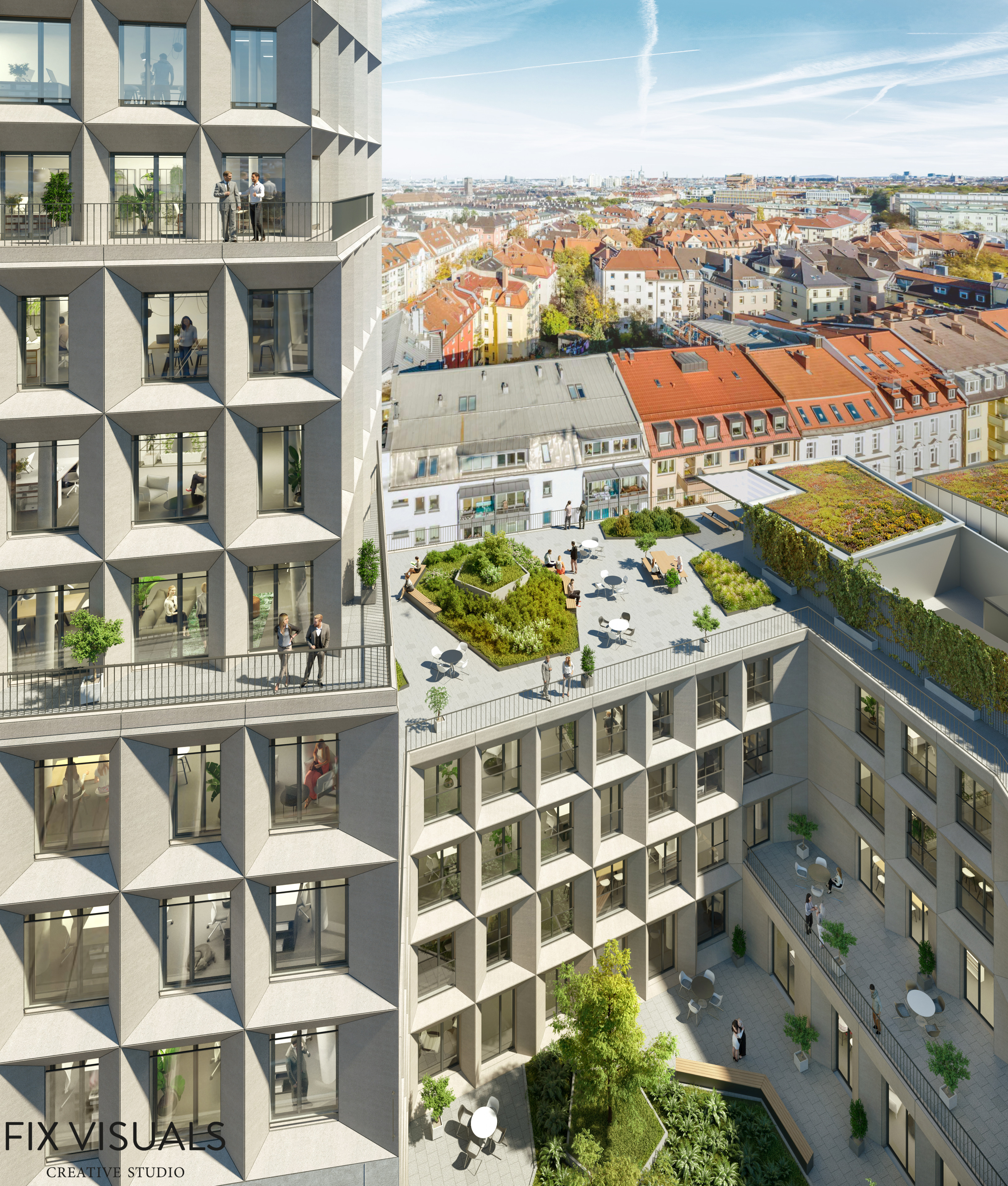 Exterior Courtyard