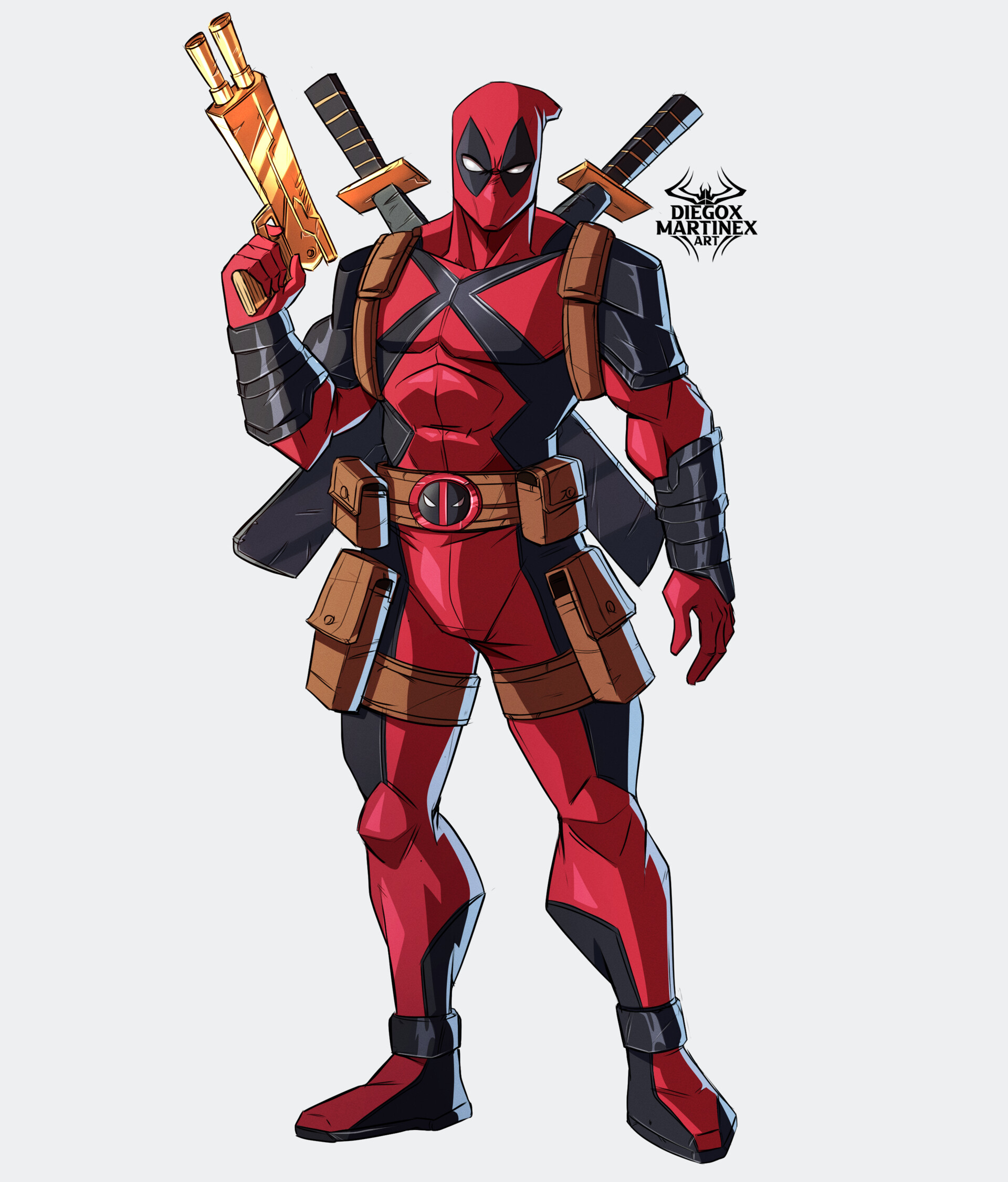 ArtStation - DEADPOOL FAN-ART DESING