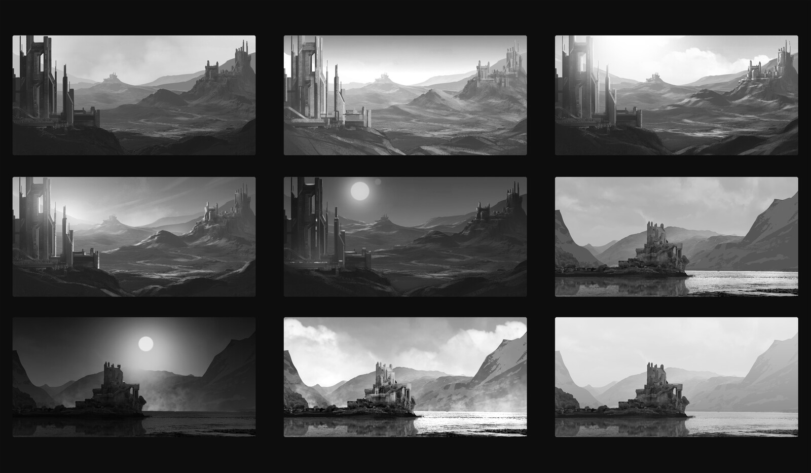 Thumbnail Sketches part 3