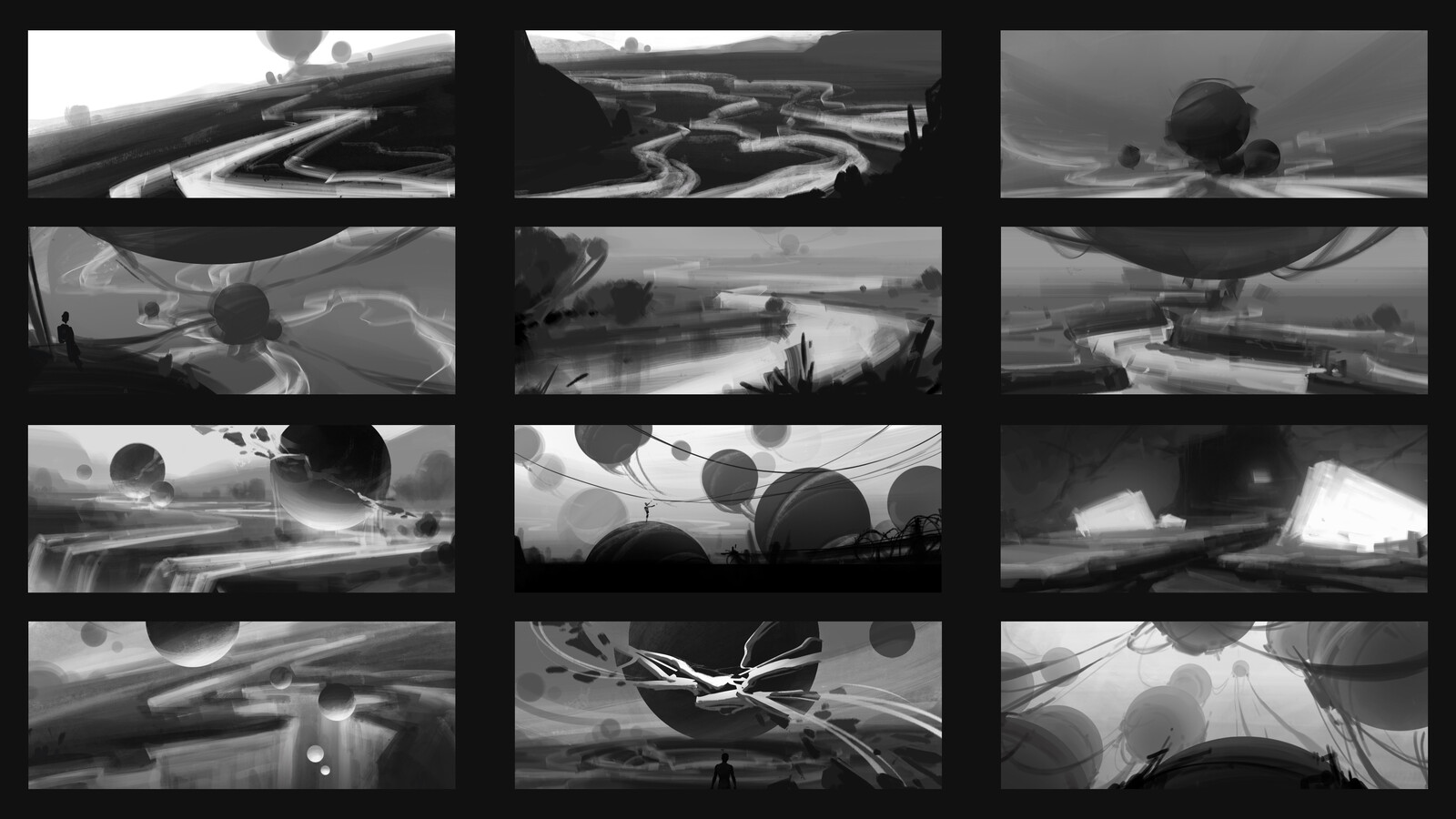 Thumbnail sketches part 4