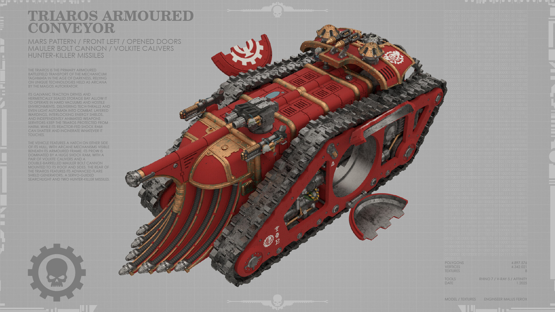 ArtStation - Triaros Armoured Conveyor
