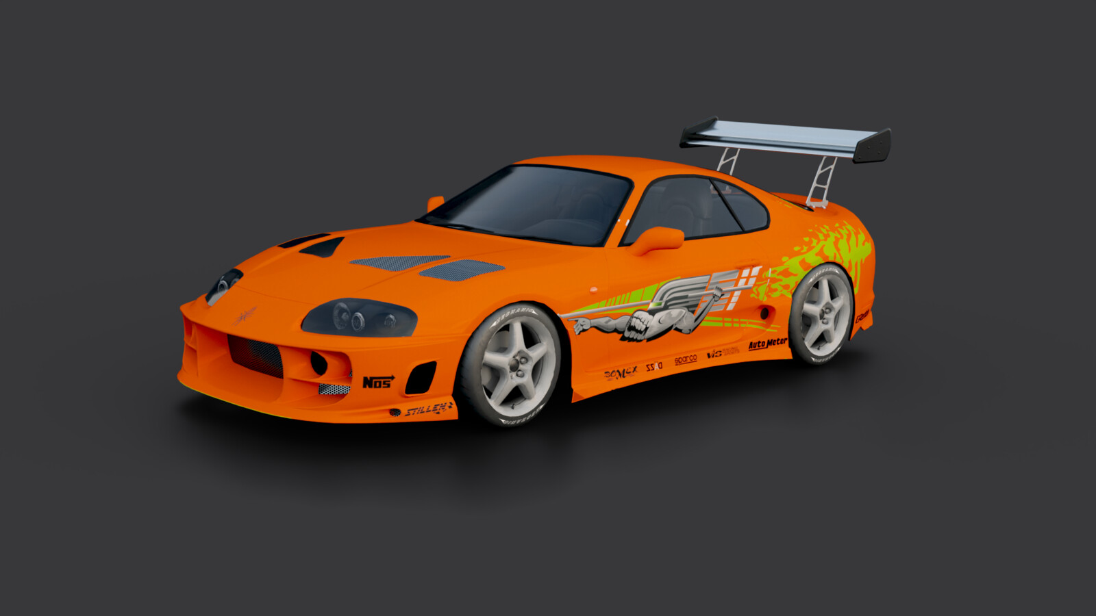 Paul Walker's Toyota Supra