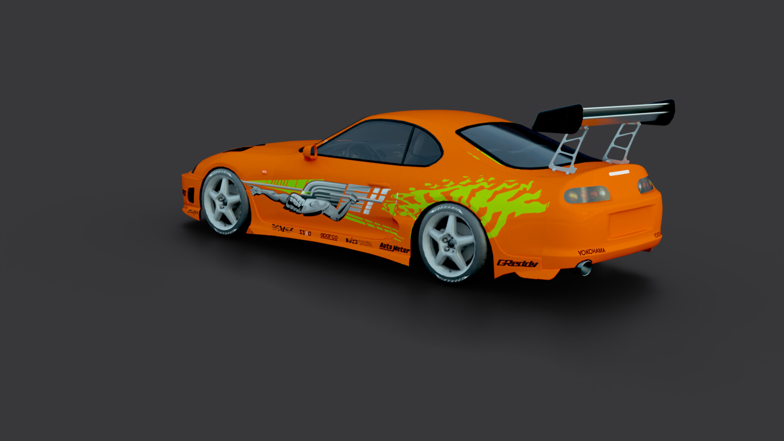 Paul Walker's Toyota Supra