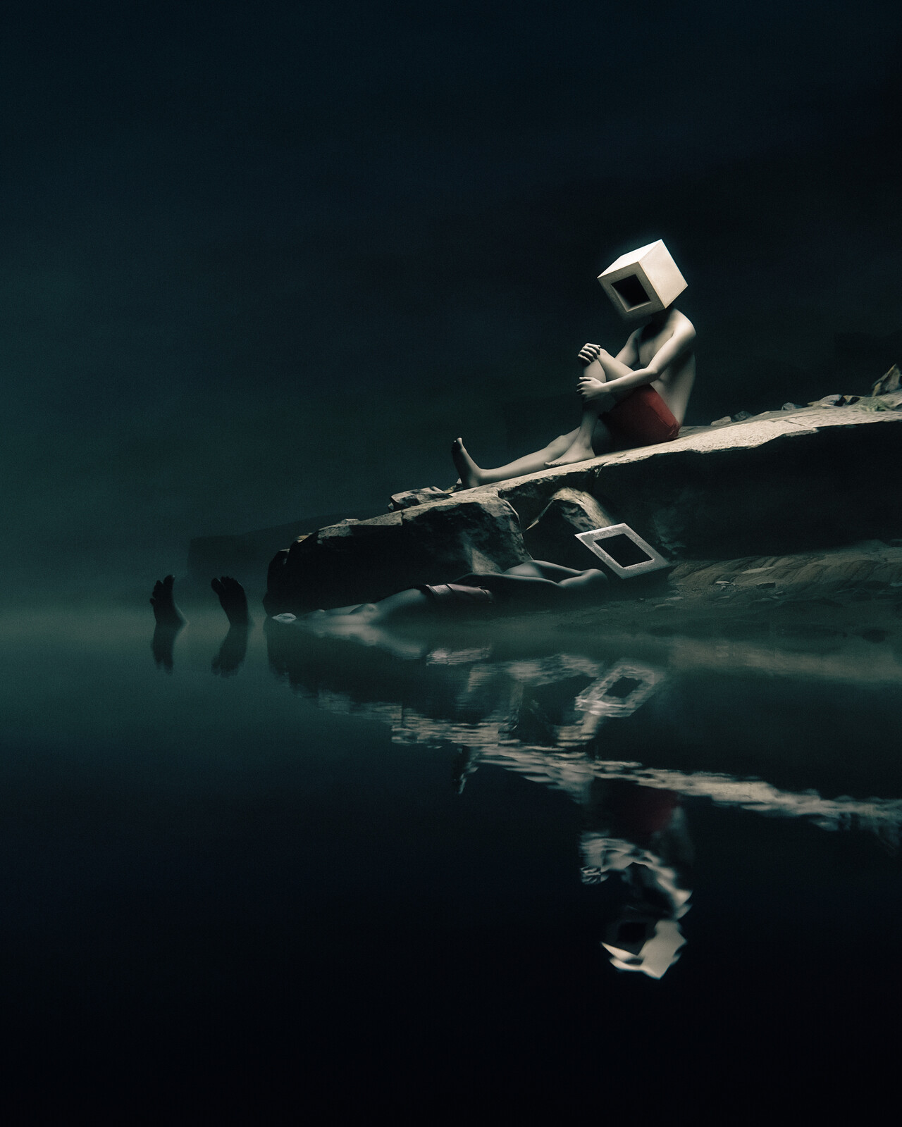 bad swimmer