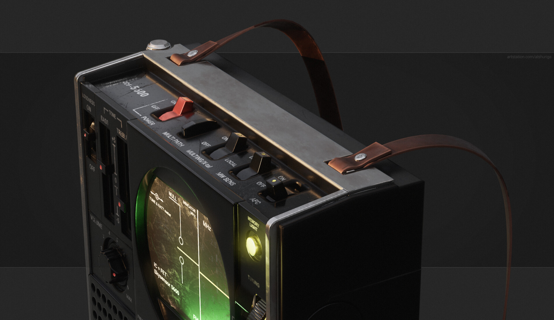 SONY ソニー ICF-5600 スカイセンサー 3バンドレシーバー FM/MW/SW